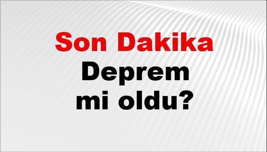 24 Temmuz 2026 Diyarbakır Deprem Haberleri ve Güncel Bilgiler