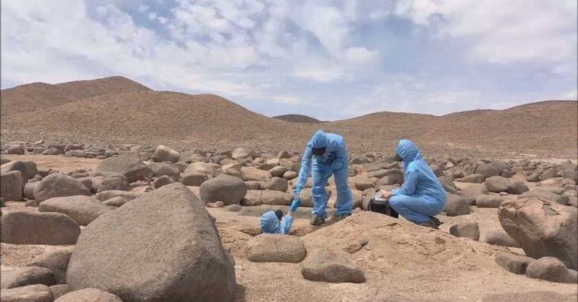 Bilim insanları Atacama Çölü'nde Mars'ta yaşam arıyor