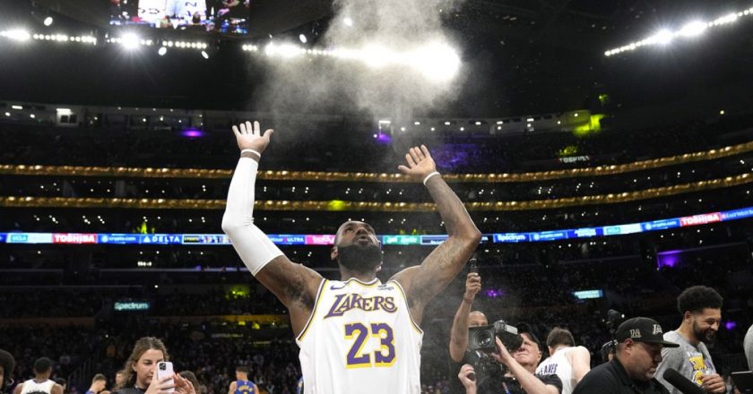 40.000 puan barajını aşan LeBron James, NBA tarihine geçti