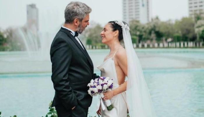 Şarkıcı Yasemin Mori evlendi!  Düğüne ait fotoğrafları sosyal medya hesabından paylaştı.