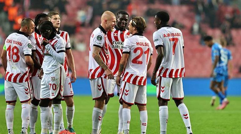 Samsunspor Avrupa'da tüm hızıyla ilerliyor