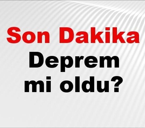 Balıkesir’de Deprem Mi Gerçekleşti? Son Durum ve AFAD Verileri 9 Kasım 2025