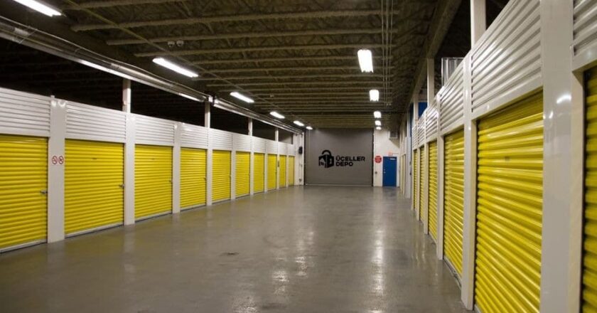 Özel eşya saklama alanı ile korunaklı aynı zamanda uzun vadeli depodlama seçenekleri